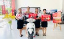 BÀN GIAO XE CHO KHÁCH HÀNG TRÚNG THƯỞNG